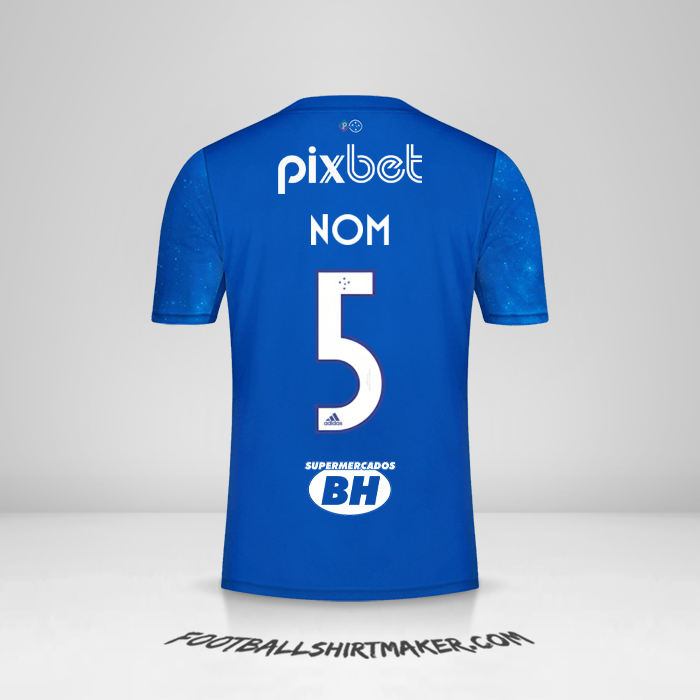 Maillot Cruzeiro 2022 -  nom - 5