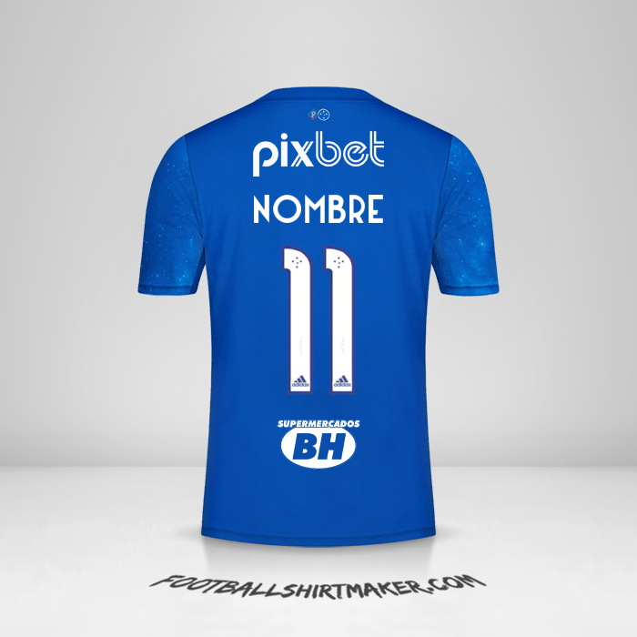 Jersey Cruzeiro 2022 -  nombre - 11