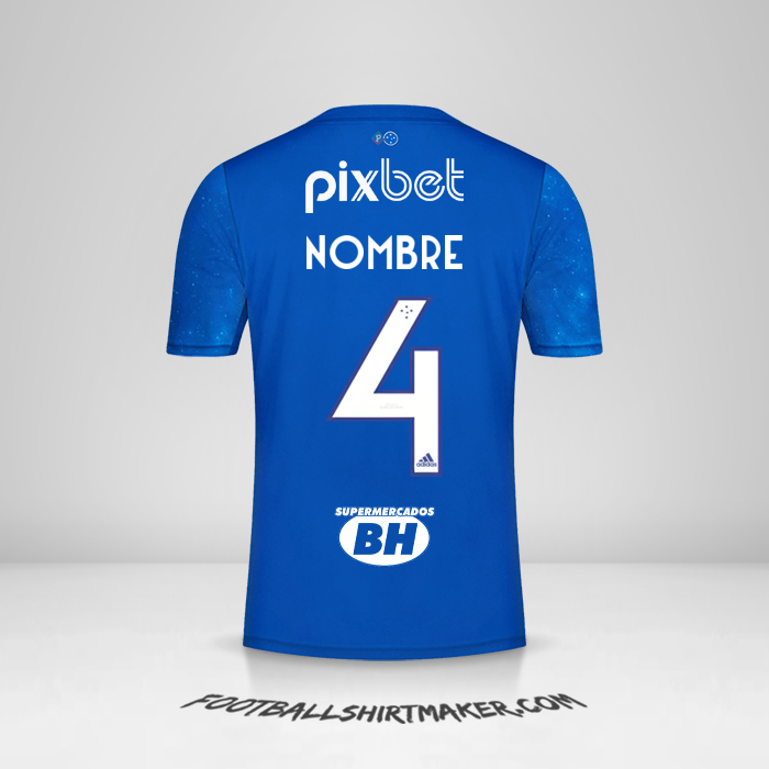 Jersey Cruzeiro 2022 -  nombre - 4