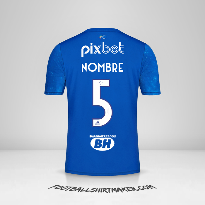 Jersey Cruzeiro 2022 -  nombre - 5