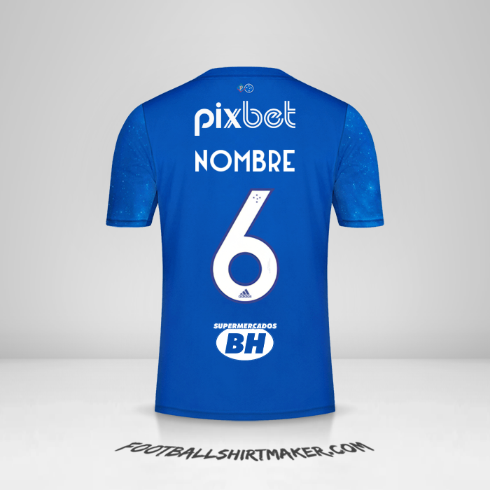 Jersey Cruzeiro 2022 -  nombre - 6