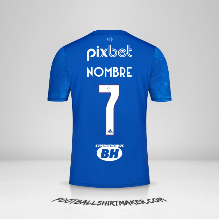 Camiseta Cruzeiro 2022 -  nombre - 7
