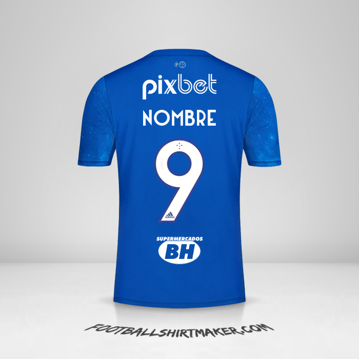 Jersey Cruzeiro 2022 -  nombre - 9