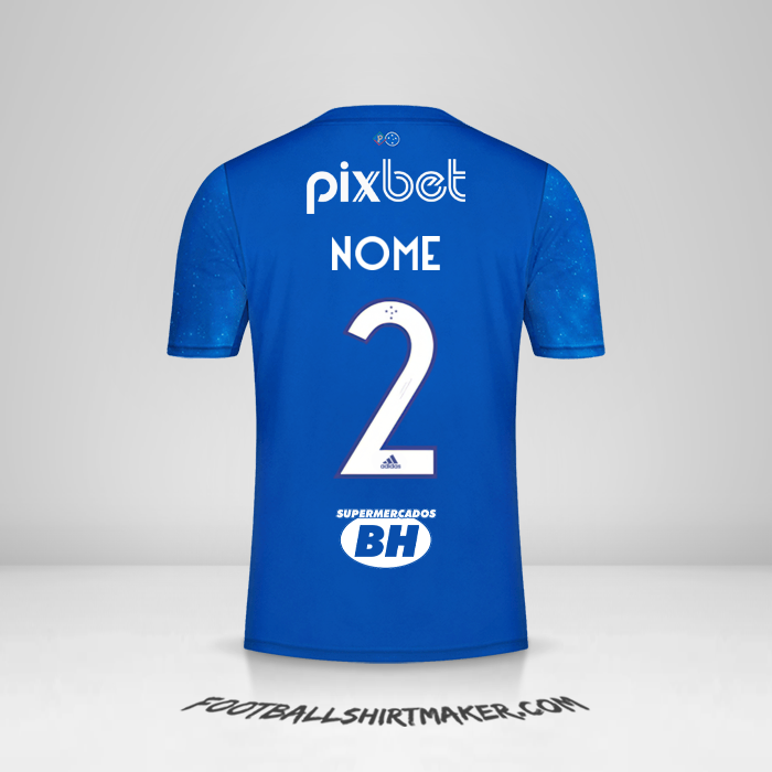Maglia Cruzeiro 2022 -  nome - 2