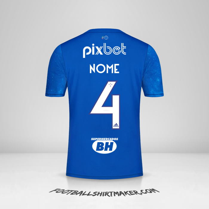 Camisa Cruzeiro 2022 -  nome - 4