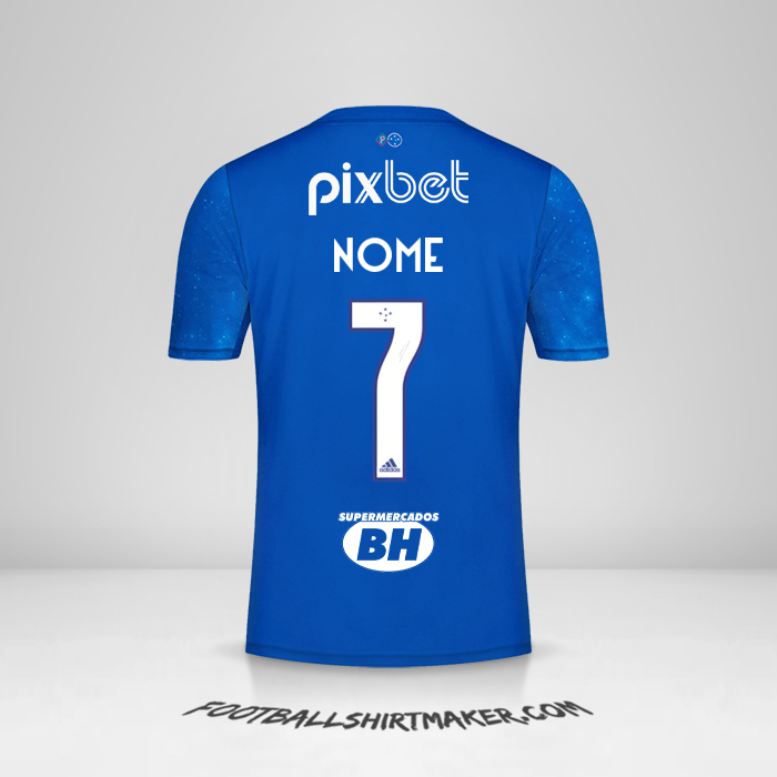 Camisa Cruzeiro 2022 -  nome - 7