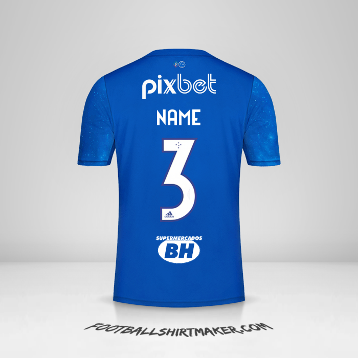 Trikot Cruzeiro 2022 -  name - 3
