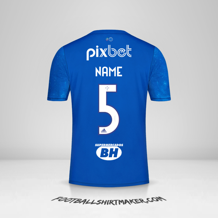 Shirt Cruzeiro 2022 -  name - 5
