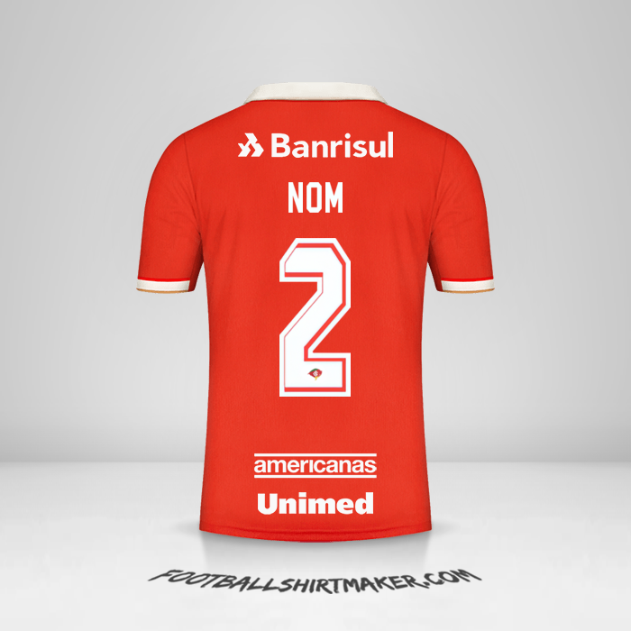 Maillot Internacional 2022 -  nom - 2