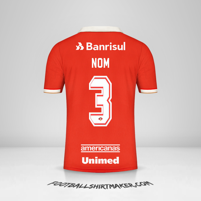 Maillot Internacional 2022 -  nom - 3