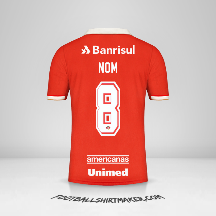 Maillot Internacional 2022 -  nom - 8