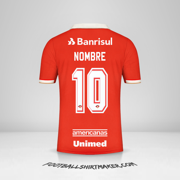 Jersey Internacional 2022 -  nombre - 10