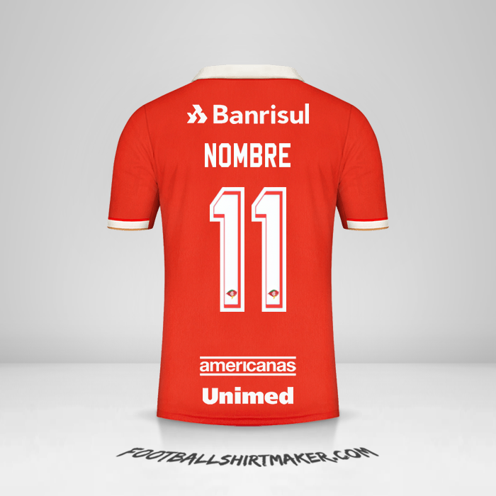 Jersey Internacional 2022 -  nombre - 11