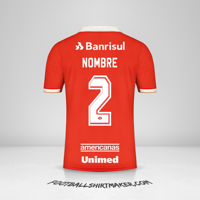 Jersey Internacional 2022 -  nombre - 2