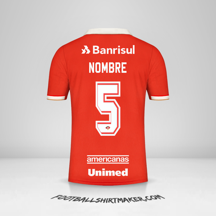 Jersey Internacional 2022 -  nombre - 5