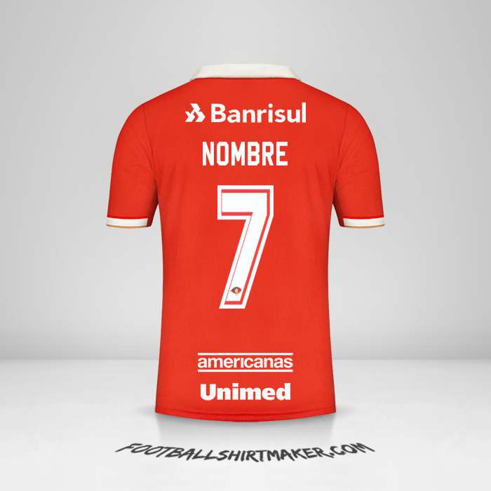 Jersey Internacional 2022 -  nombre - 7