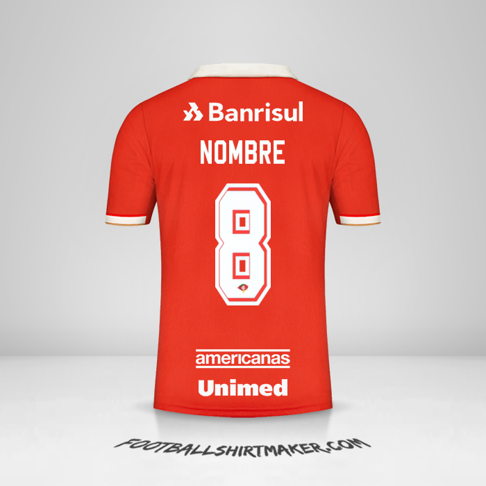 Jersey Internacional 2022 -  nombre - 8