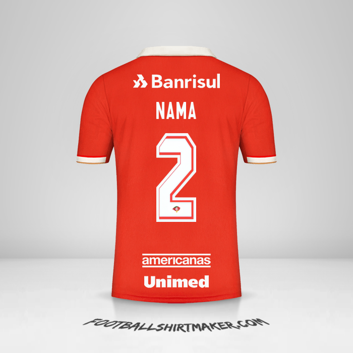 Jersey Internacional 2022 -  nama - 2