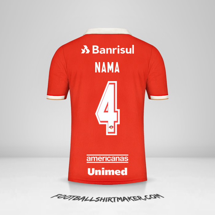 Jersey Internacional 2022 -  nama - 4