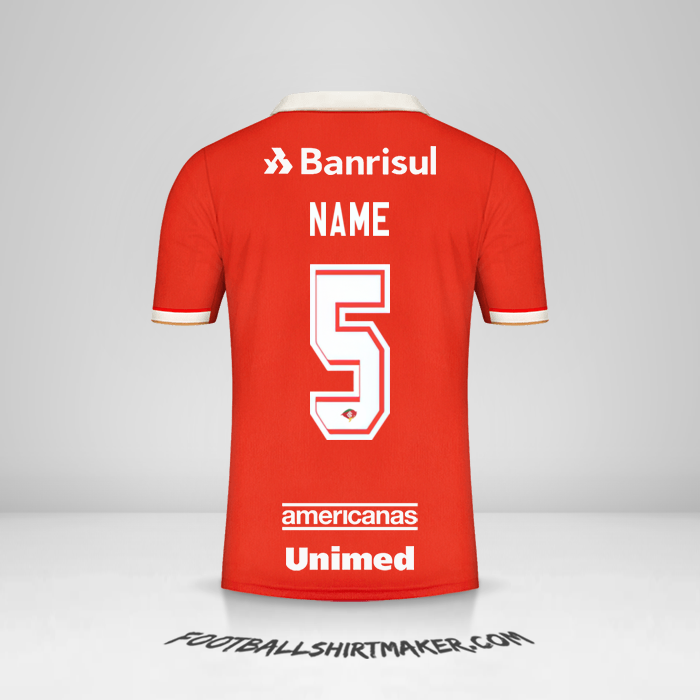 Jersey Internacional 2022 -  name - 5