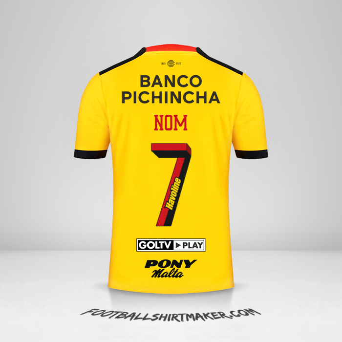 Maillot Barcelona SC 2022 -  nom - 7