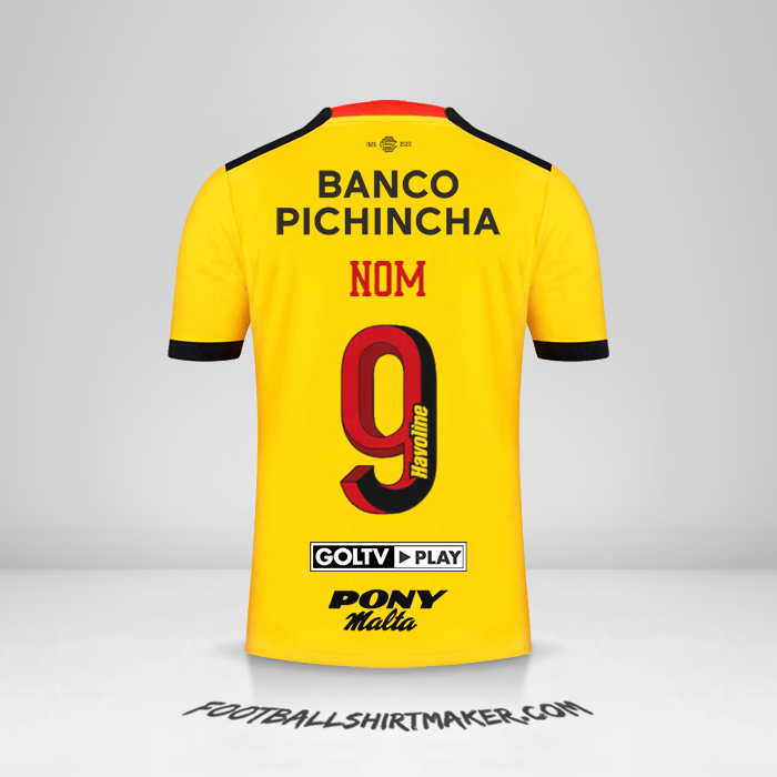 Maillot Barcelona SC 2022 -  nom - 9