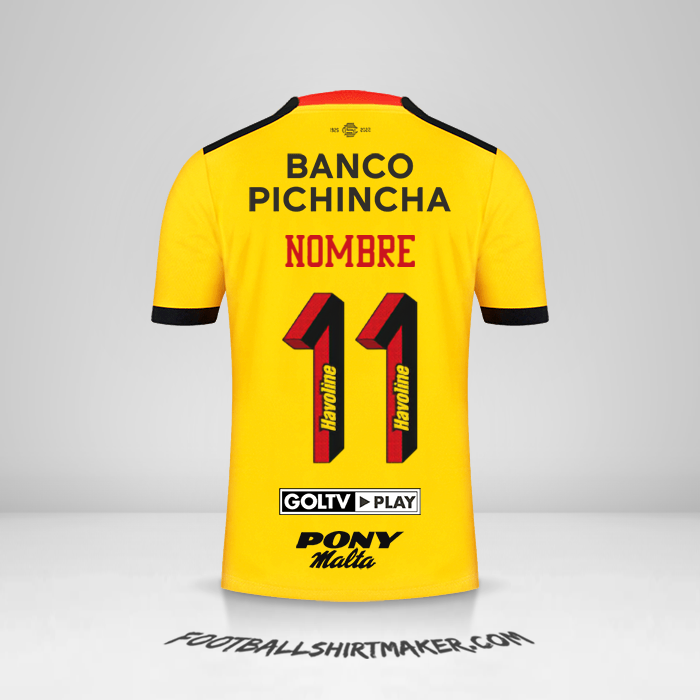 Camiseta Barcelona SC 2022 -  nombre - 11
