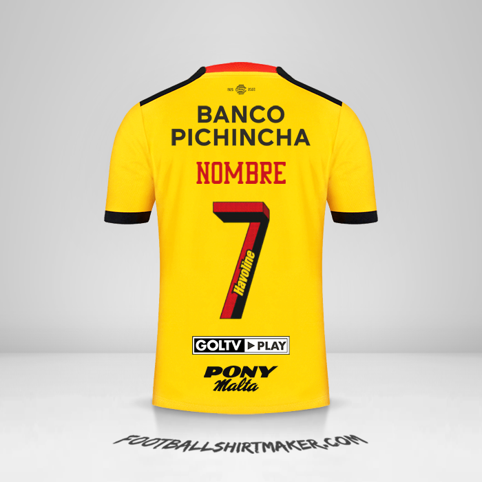 Camiseta Barcelona SC 2022 -  nombre - 7