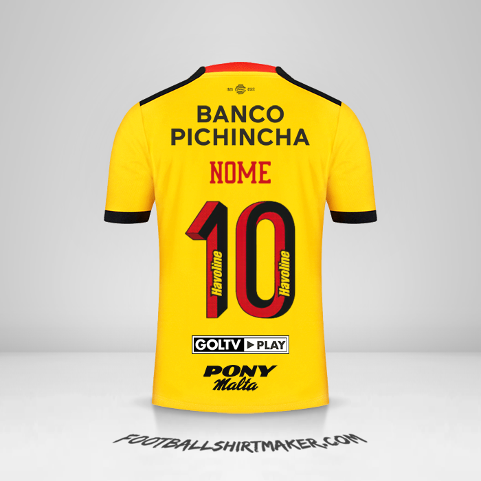 Maglia Barcelona SC 2022 -  nome - 10