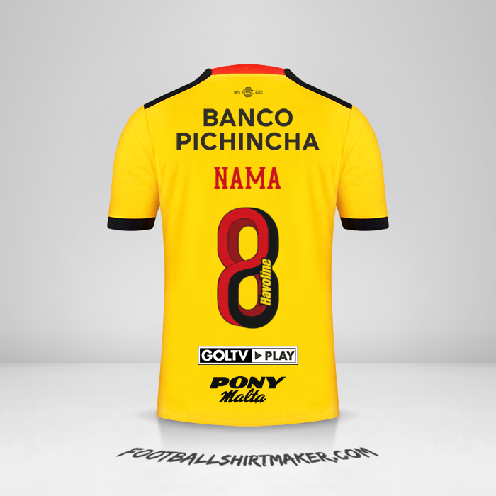 Jersey Barcelona SC 2022 -  nama - 8