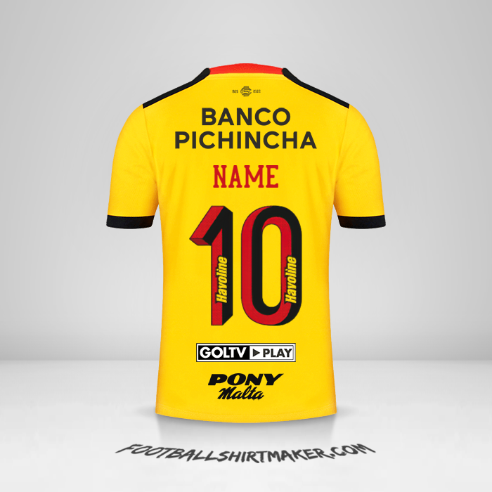 Shirt Barcelona SC 2022 -  name - 10
