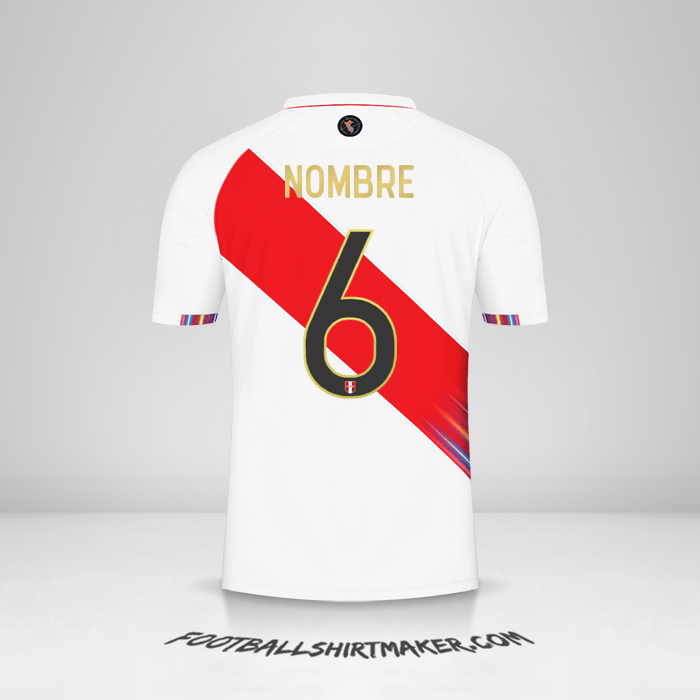 Camiseta Peru 2021/22 -  nombre - 6