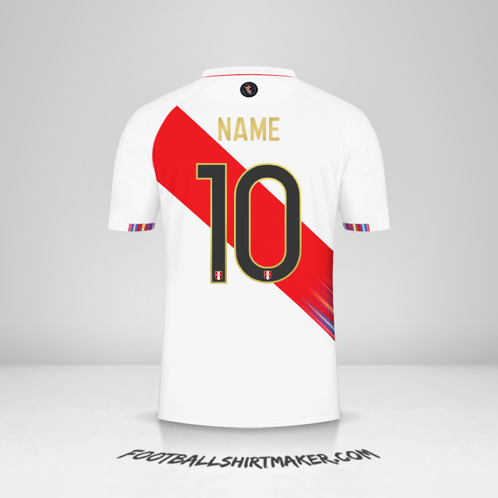 Shirt Peru 2021/22 -  name - 10