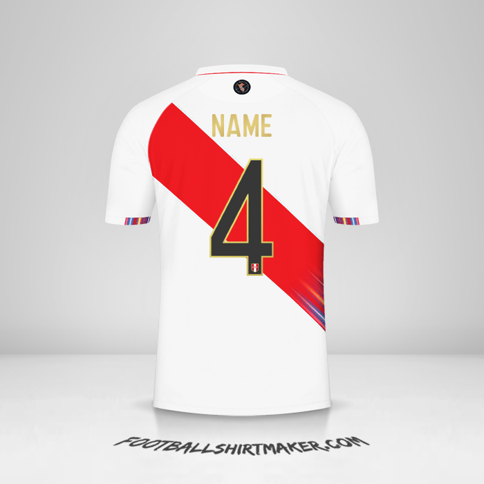 Jersey Peru 2021/22 -  name - 4
