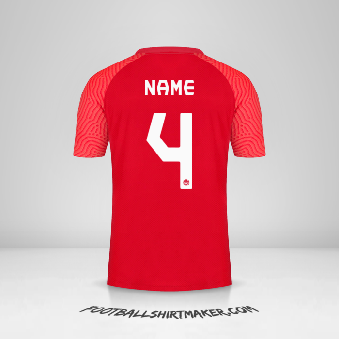 Shirt Canada 2021 -  name - 4