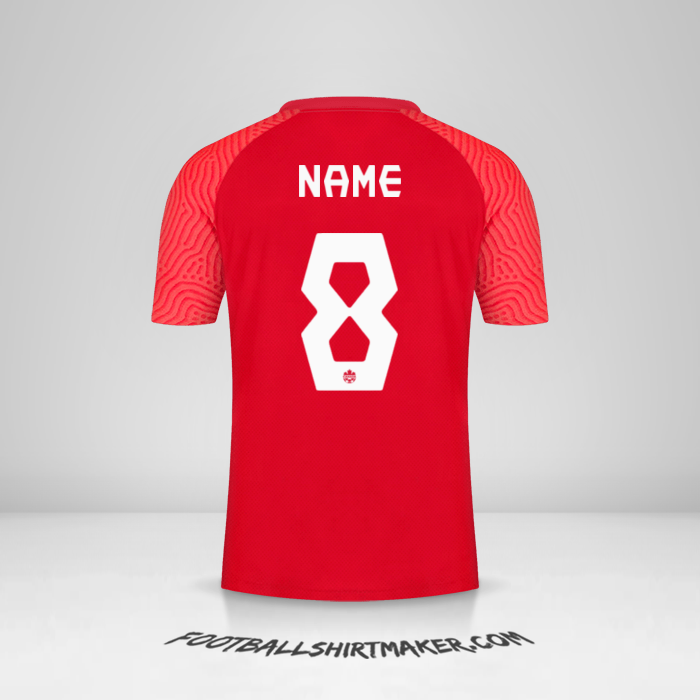 Shirt Canada 2021 -  name - 8