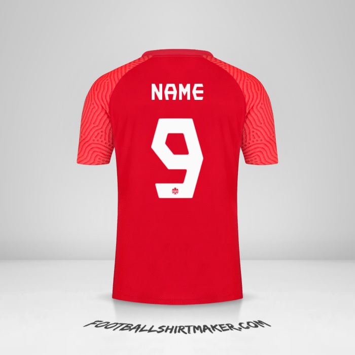 Shirt Canada 2021 -  name - 9