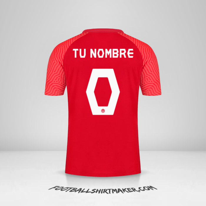 Camiseta Canada 2021 -  tu nombre - 0