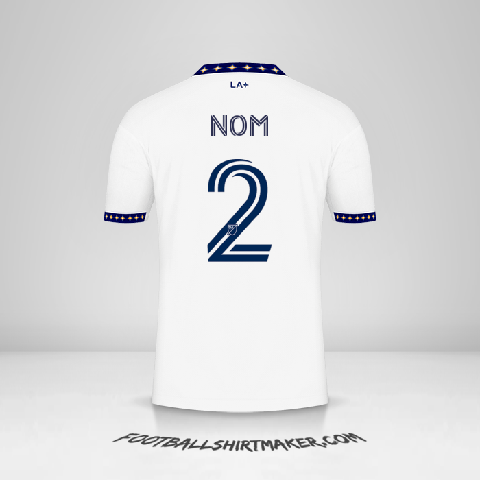 Maillot LA Galaxy 2022/2023 -  nom - 2