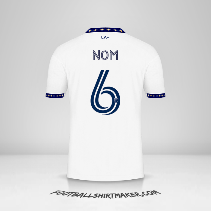 Maillot LA Galaxy 2022/2023 -  nom - 6