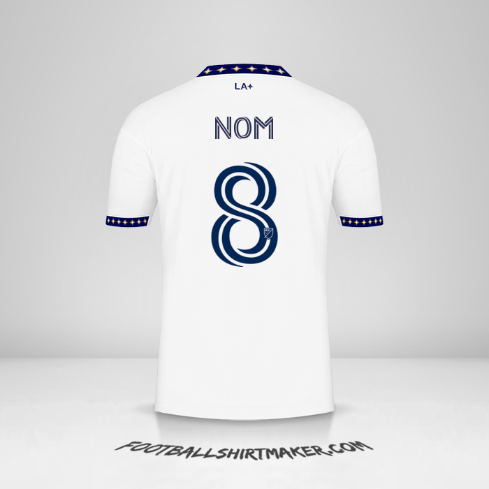 Maillot LA Galaxy 2022/2023 -  nom - 8