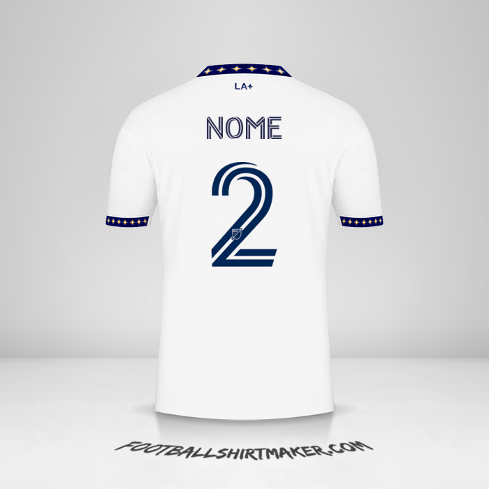 Camisa LA Galaxy 2022/2023 -  nome - 2