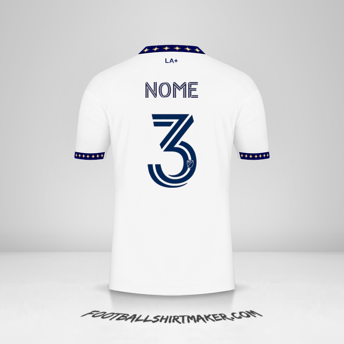 Camisola LA Galaxy 2022/2023 -  nome - 3