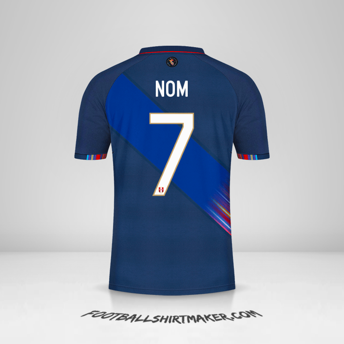 Maillot Pérou 2021/22 Extérieur -  nom - 7