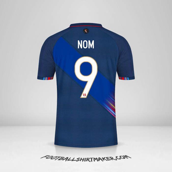 Maillot Pérou 2021/22 Extérieur -  nom - 9