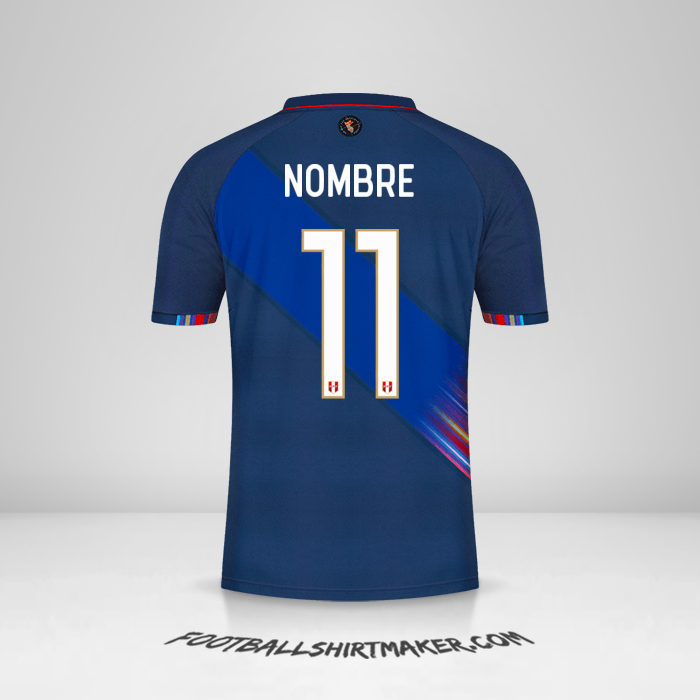 Jersey Peru 2021/22 Visita -  nombre - 11