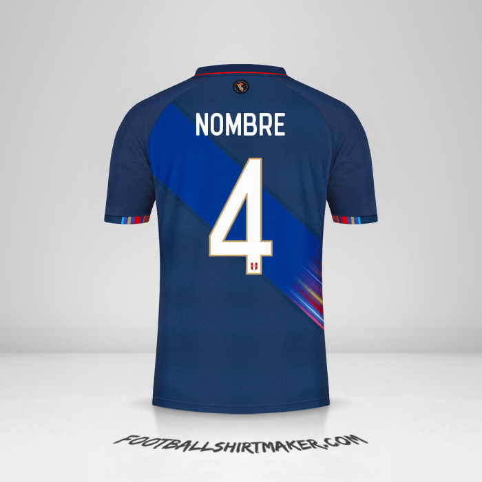 Camiseta Peru 2021/22 Visita -  nombre - 4