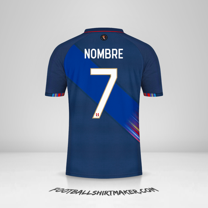 Jersey Peru 2021/22 Visita -  nombre - 7