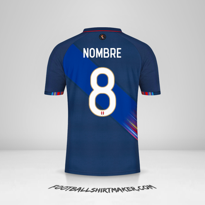 Jersey Peru 2021/22 Visita -  nombre - 8