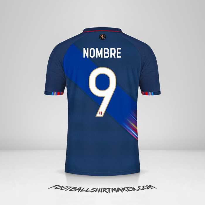 Camiseta Peru 2021/22 Visita -  nombre - 9